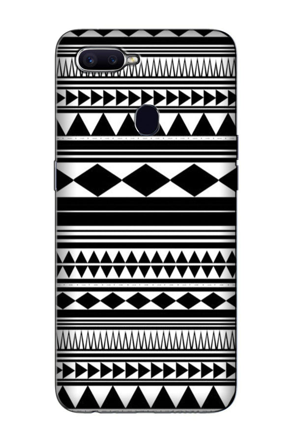 Black white Pattern Case for Oppo A5