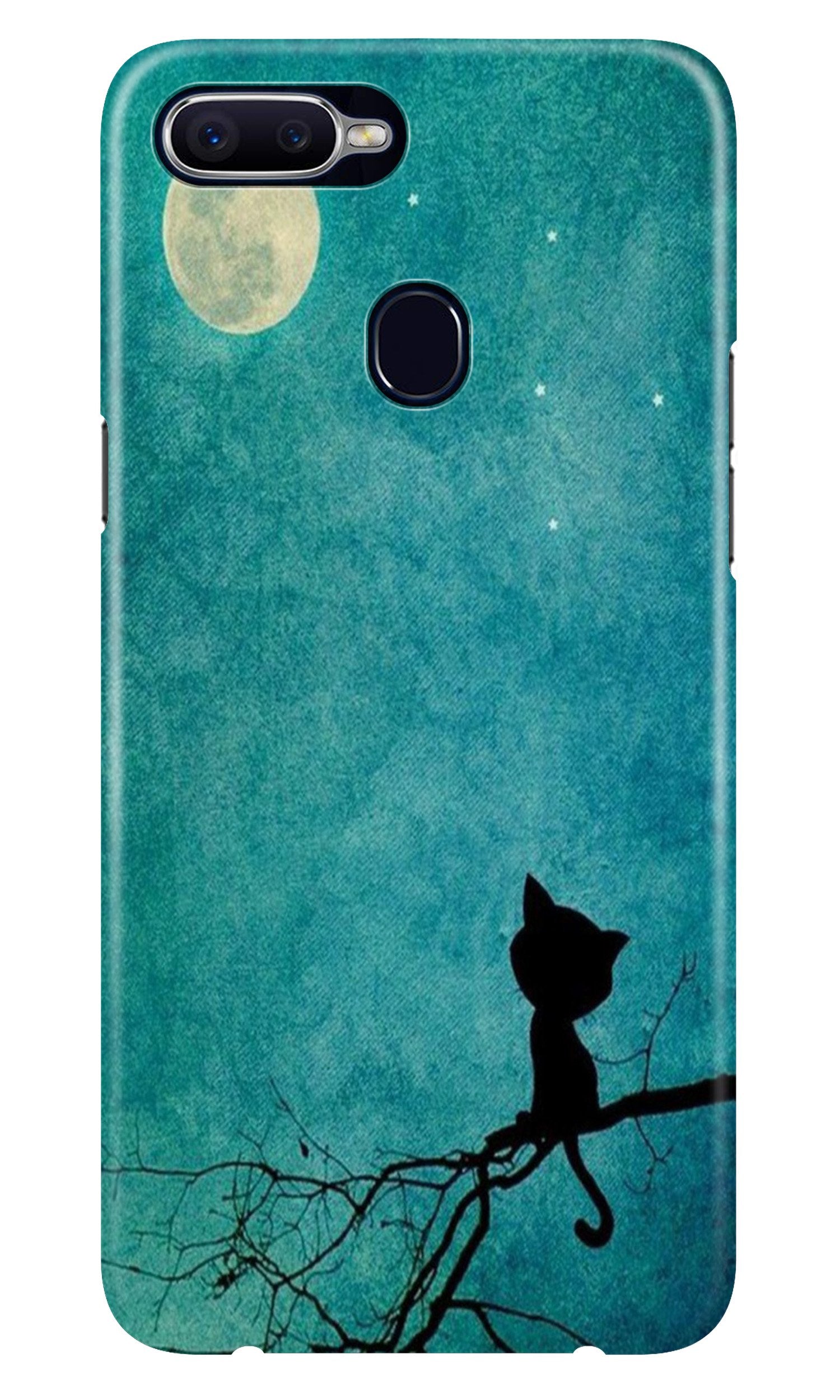 Moon cat Case for Oppo A7