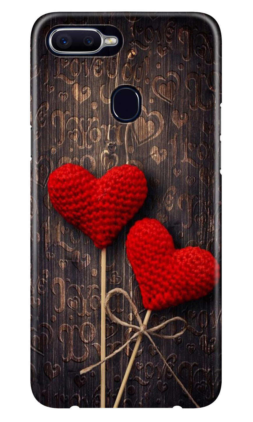 Red Hearts Case for Oppo F9
