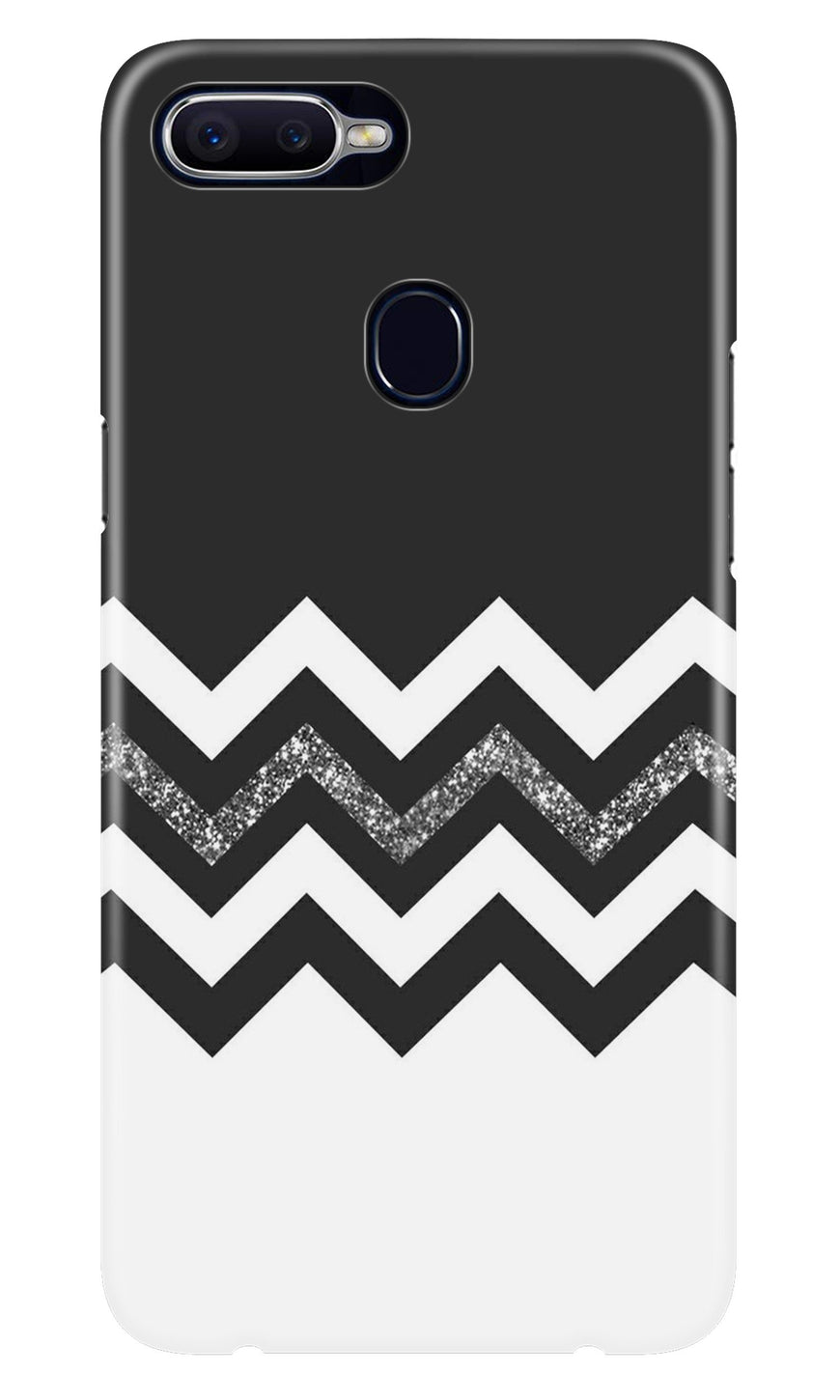 Black white Pattern2Case for Oppo A7