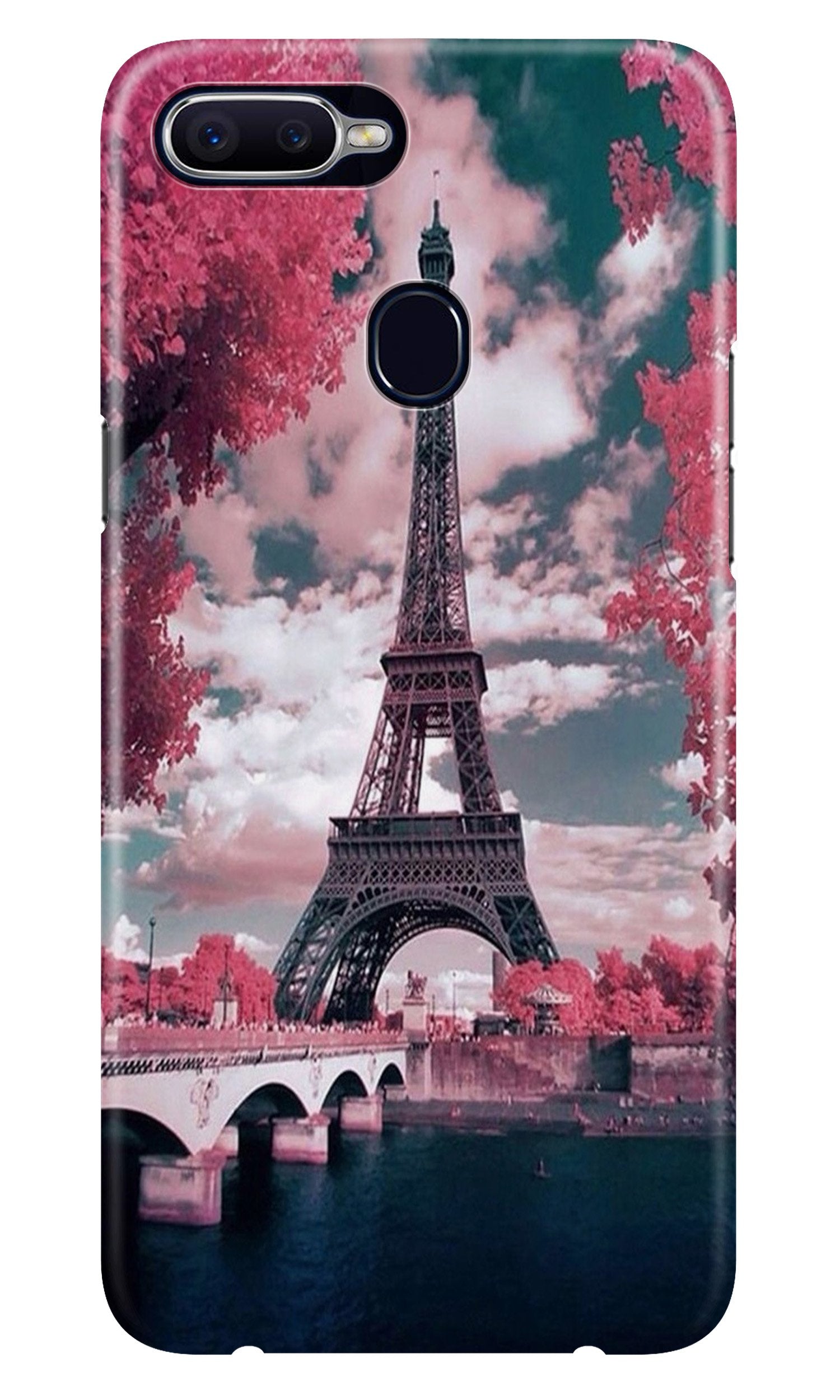 Eiffel Tower Case for Oppo A7(Design - 101)