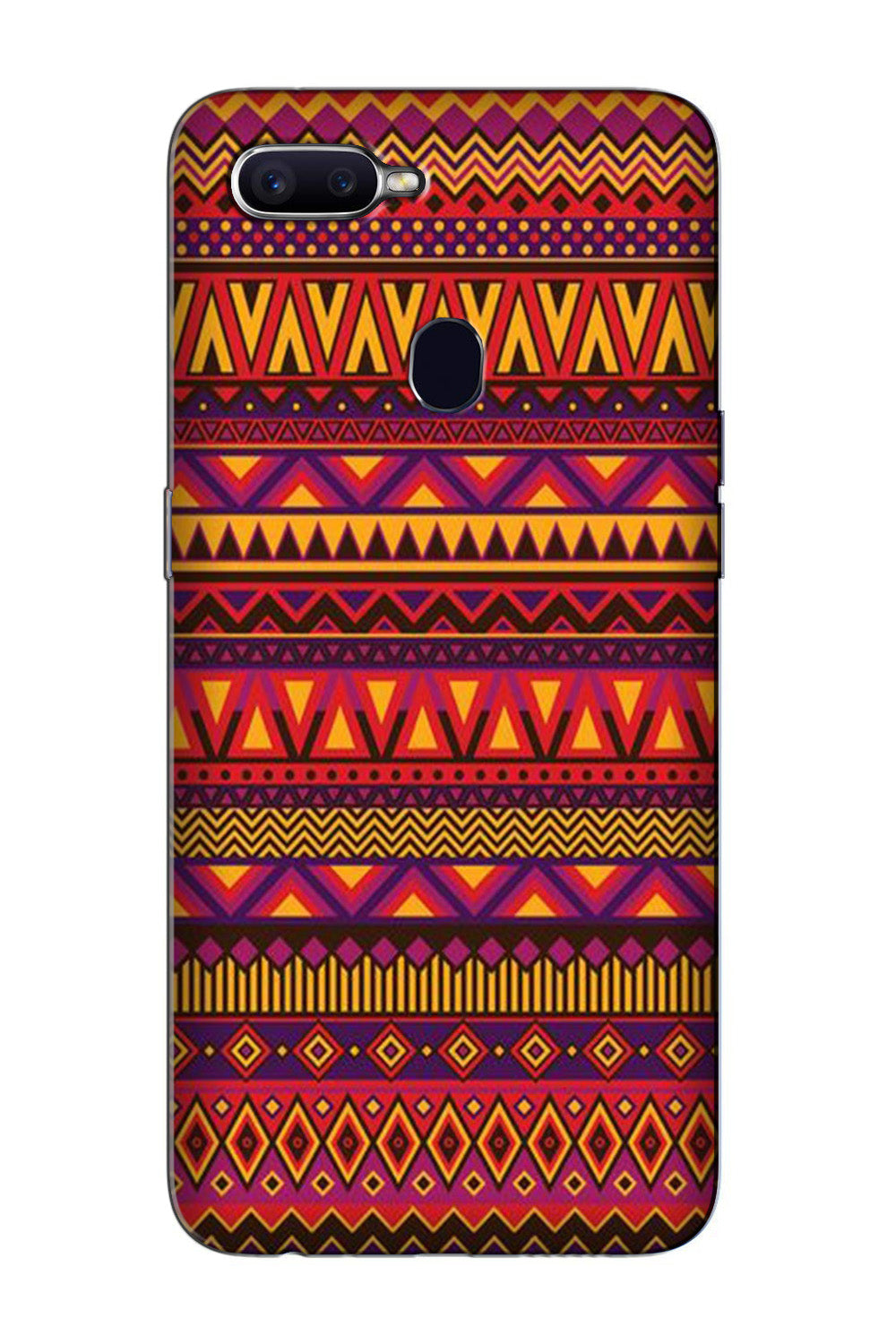 Zigzag line pattern2 Case for Oppo F7