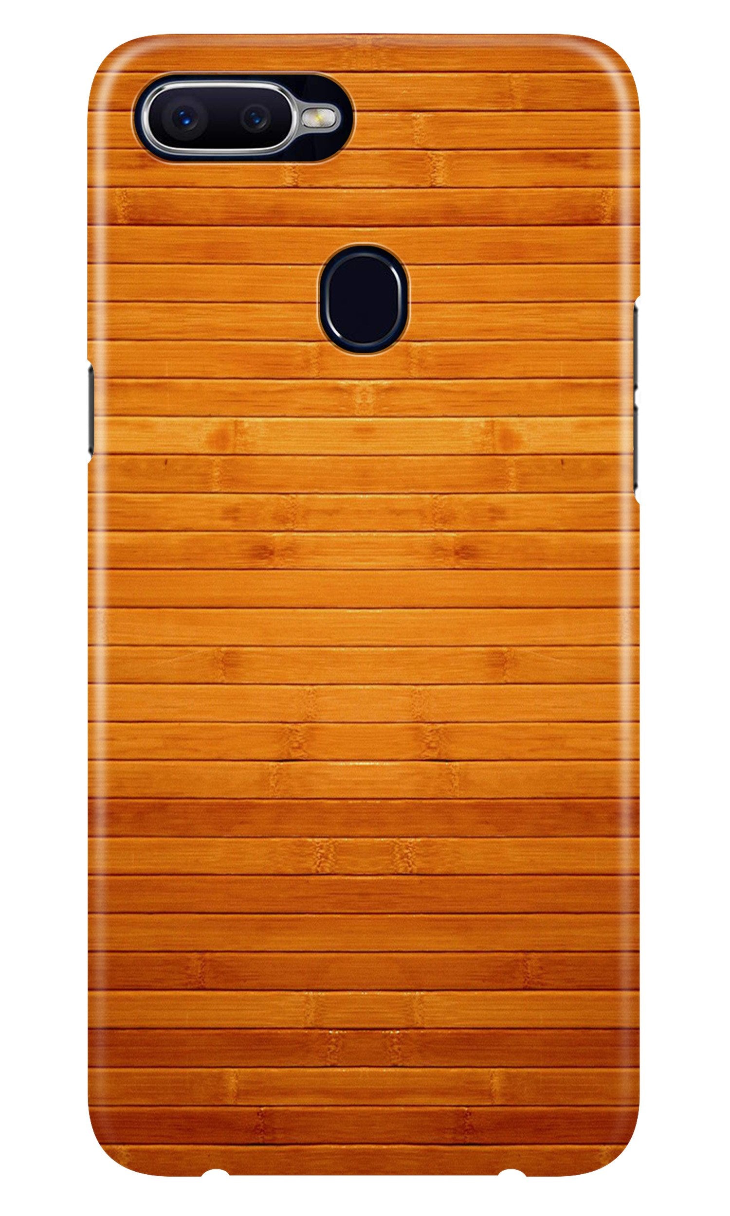 Wooden Look Case for Oppo F9(Design - 111)