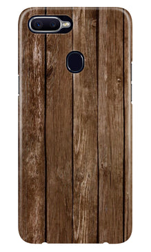 Wooden Look Case for Oppo A7  (Design - 112)
