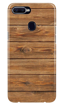 Wooden Look Case for Oppo F9(Design - 113)