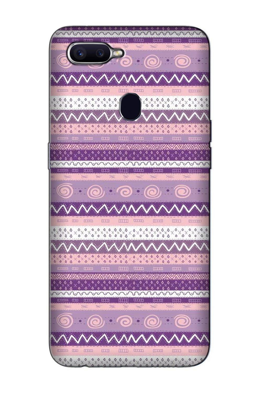 Zigzag line pattern3 Case for Oppo F7
