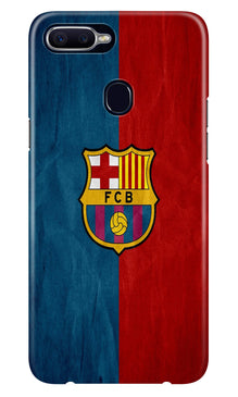 FCB Football Case for Oppo A7  (Design - 123)
