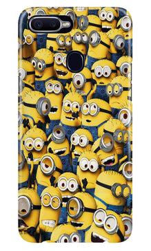 Minions Case for Oppo A7  (Design - 126)