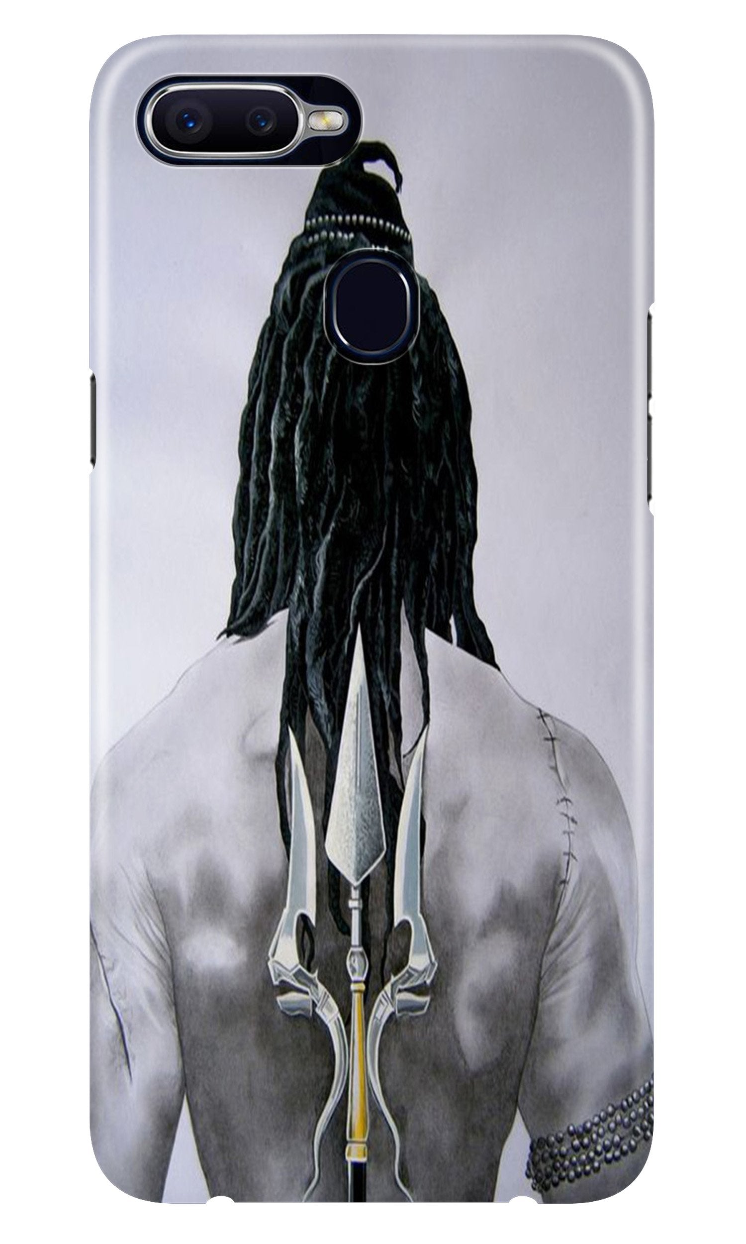 Lord Shiva Case for Oppo A7(Design - 135)