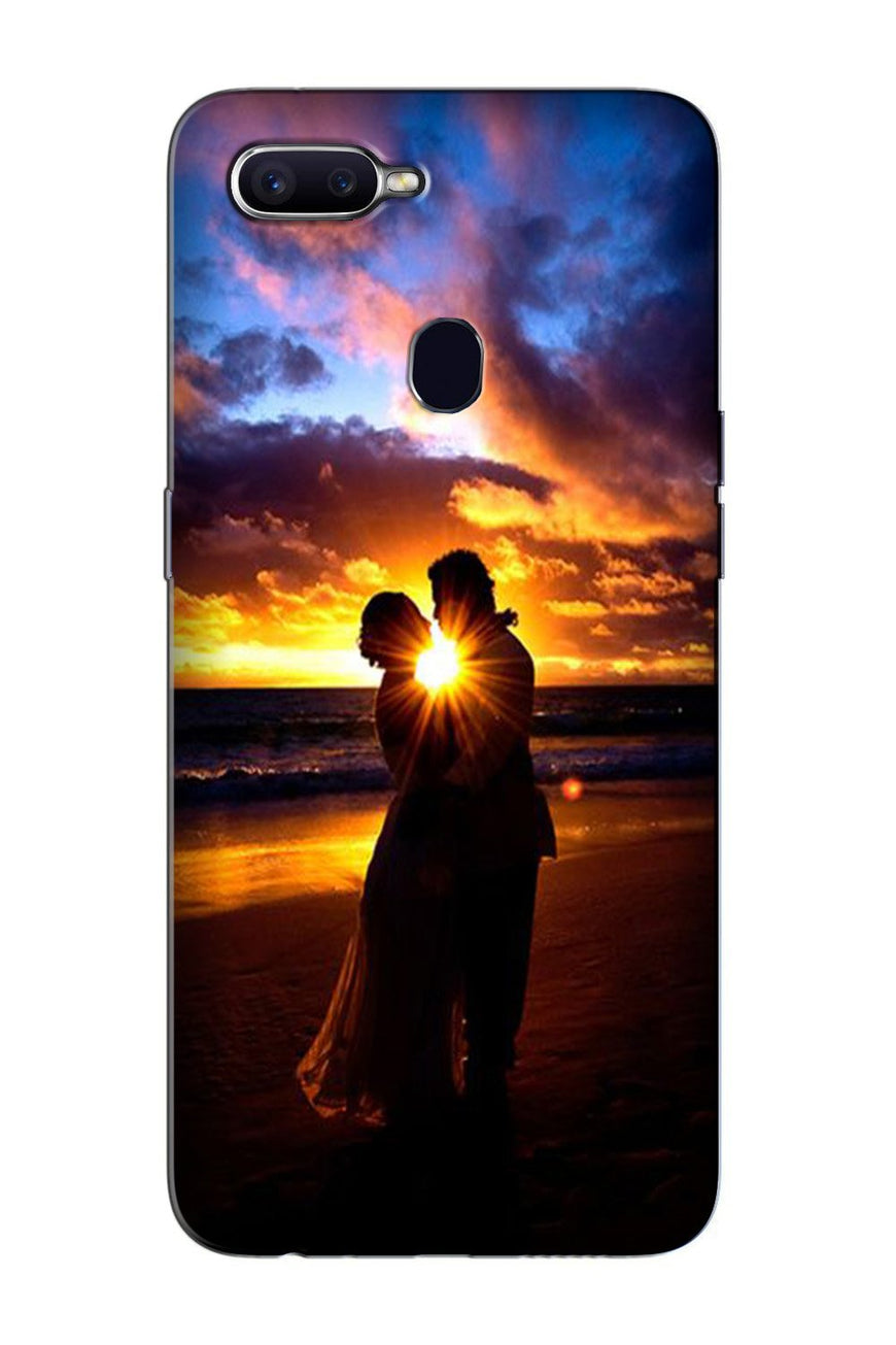 Couple Sea shore Case for Oppo A12