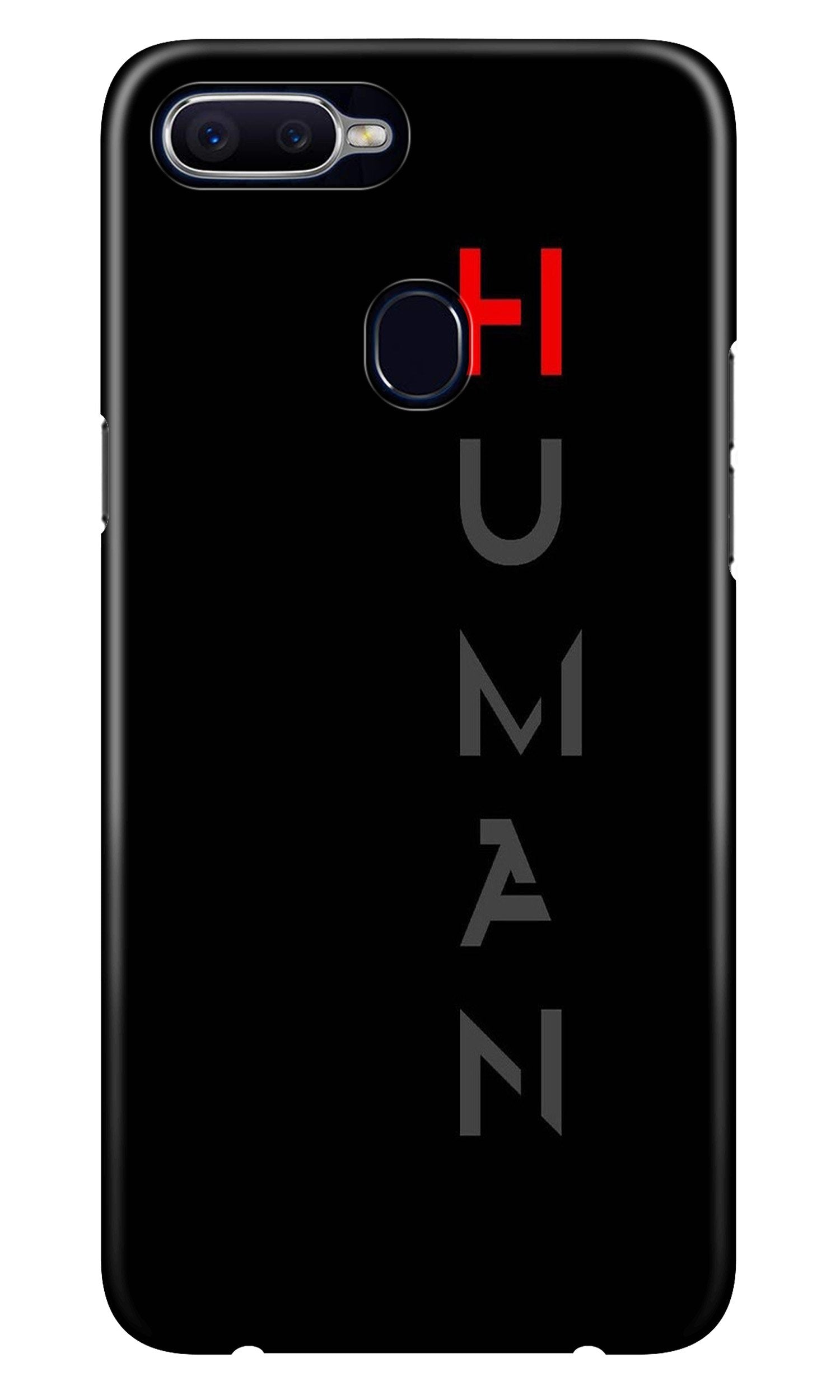 Human Case for Oppo A7(Design - 141)