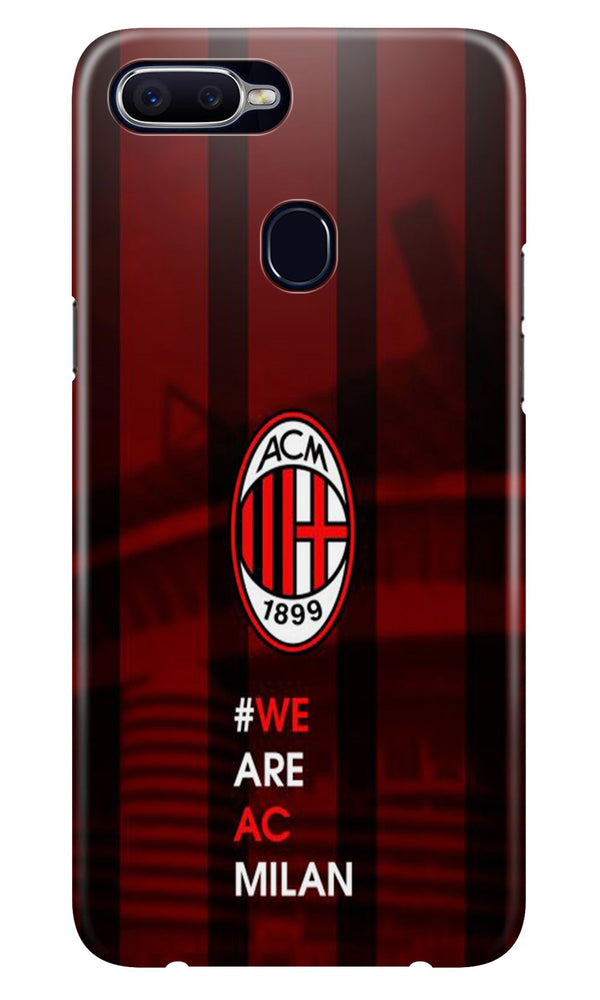 AC Milan Case for Oppo A7  (Design - 155)