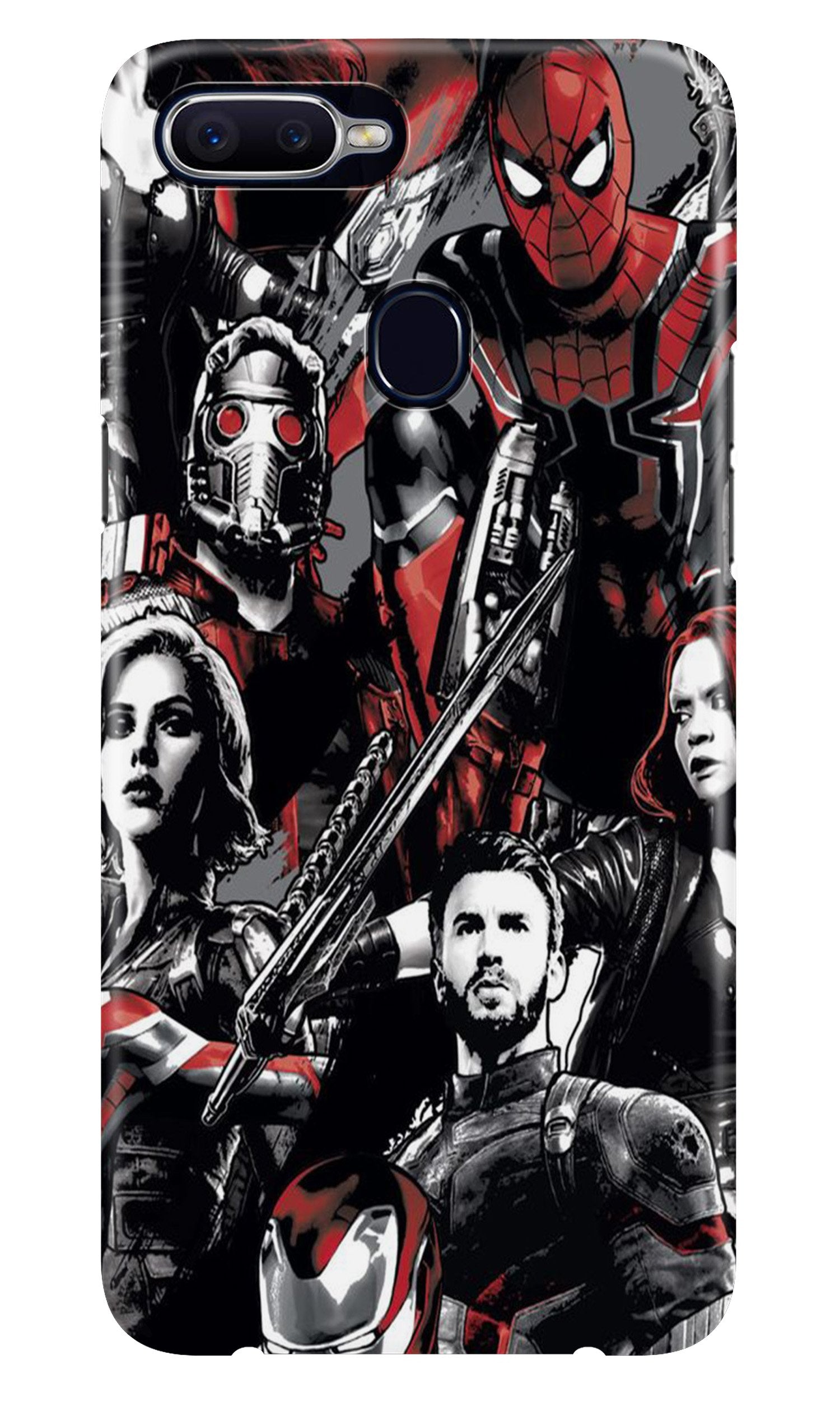 Avengers Case for Oppo F9 (Design - 190)