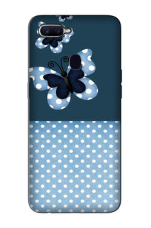 White dots Butterfly Case for Oppo F7