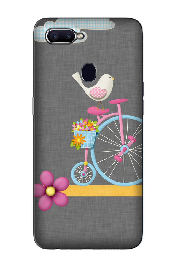 Sparron with cycle Case for Realme U1