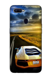 Car lovers Mobile Back Case for Oppo A12 (Design - 46)