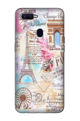 Paris Eiftel Tower Case for Oppo A12