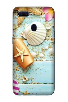 Sea Shells Mobile Back Case for Oppo A12 (Design - 63)