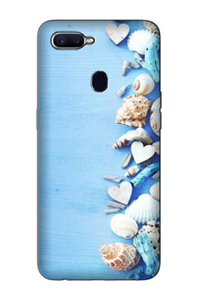 Sea Shells2 Mobile Back Case for Oppo A12 (Design - 64)