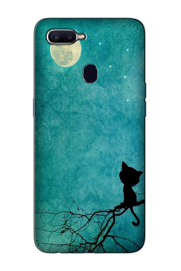 Moon cat Case for Oppo F9 Pro