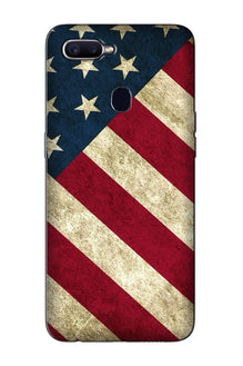 America Mobile Back Case for Oppo A12 (Design - 79)