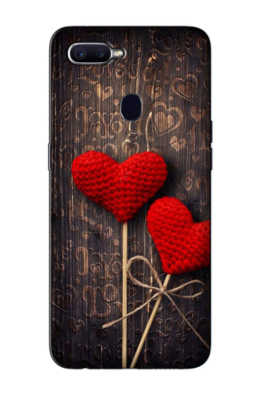 Red Hearts Case for Oppo F7