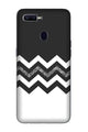 Black white Pattern Case for Oppo F7