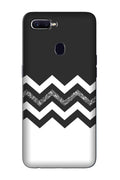 Black white Pattern2Case for Oppo A12