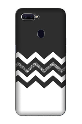 Black white Pattern2Case for Oppo A12