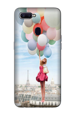 Girl with Baloon Case for Oppo A5