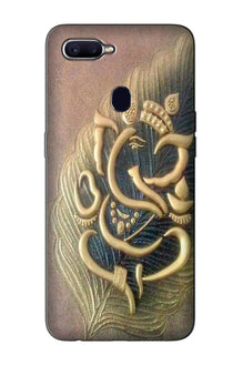 Lord Ganesha Mobile Back Case for Oppo A12 (Design - 100)
