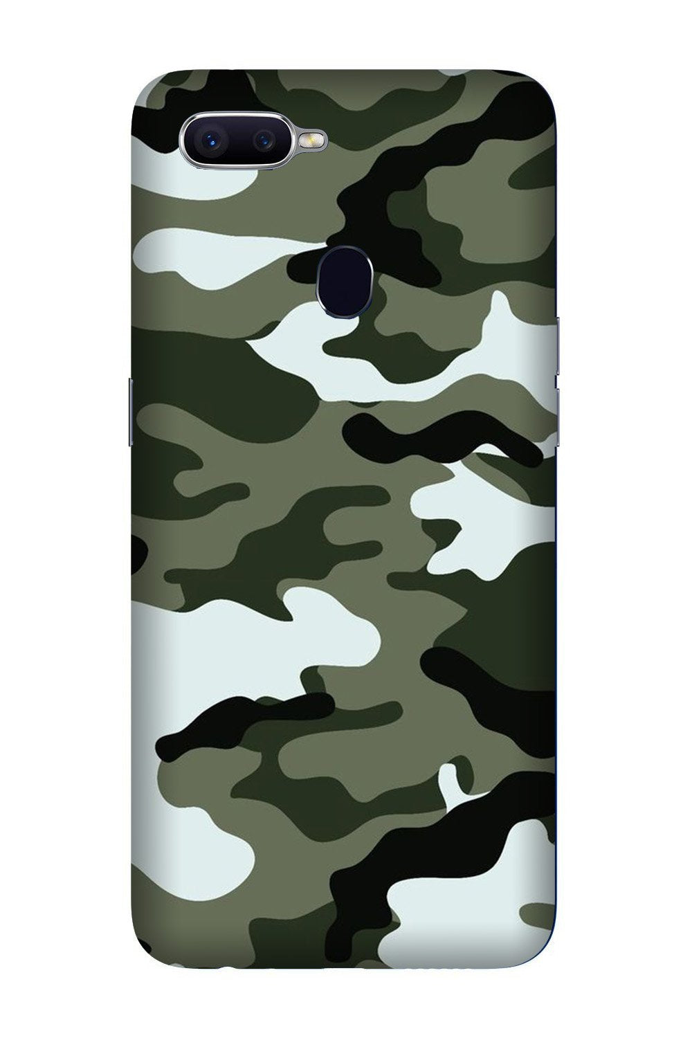 Army Camouflage Case for Oppo A5s(Design - 108)