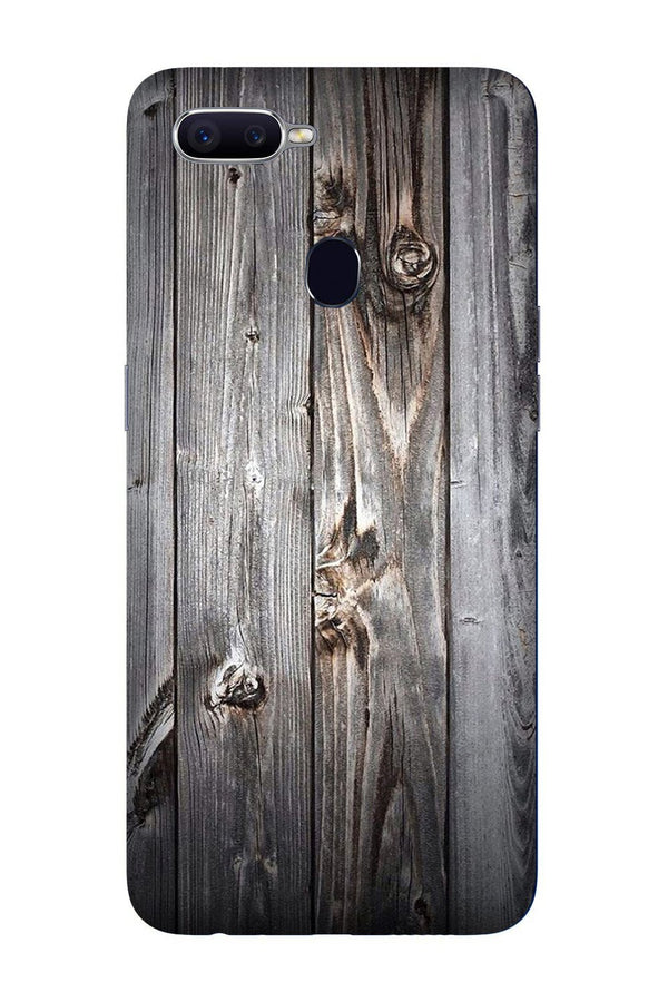 Wooden Look Case for Oppo A5s  (Design - 114)