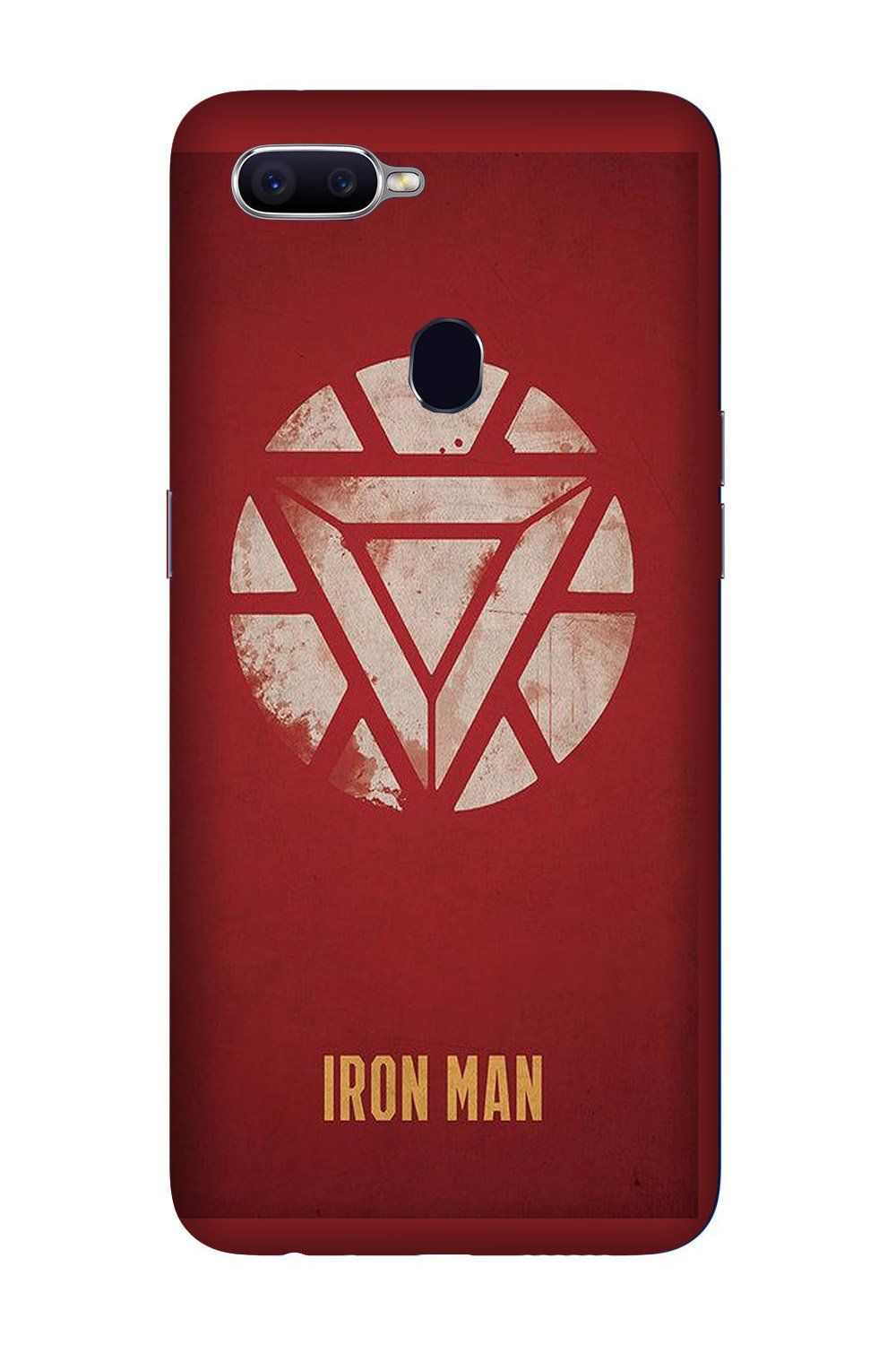 Iron Man Superhero Case for Oppo A5s  (Design - 115)