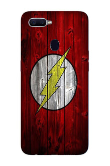 Flash Superhero Mobile Back Case for Oppo A12  (Design - 116)