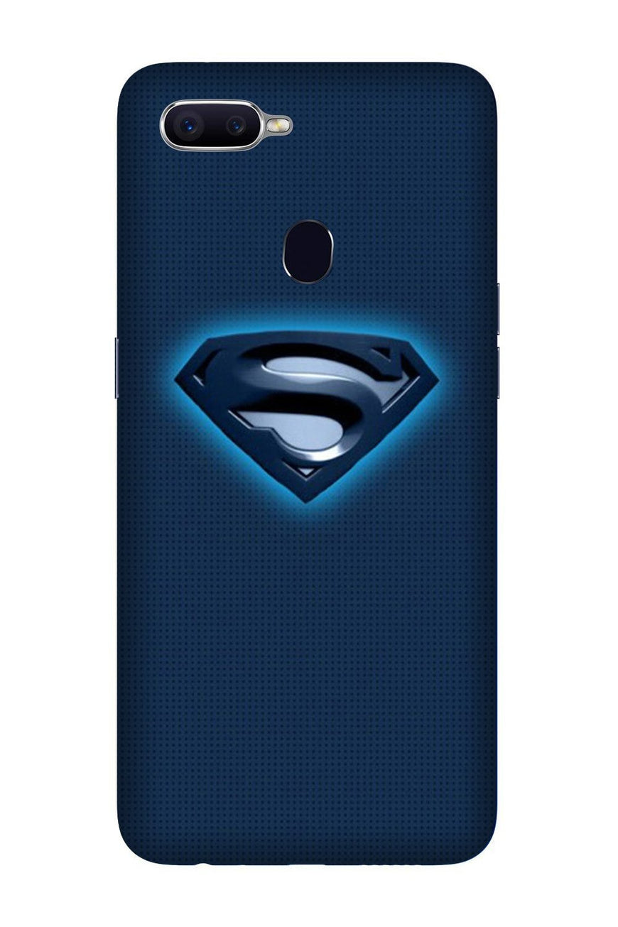 Superman Superhero Case for Oppo A12  (Design - 117)