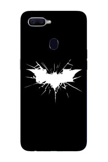 Batman Superhero Mobile Back Case for Oppo A12  (Design - 119)