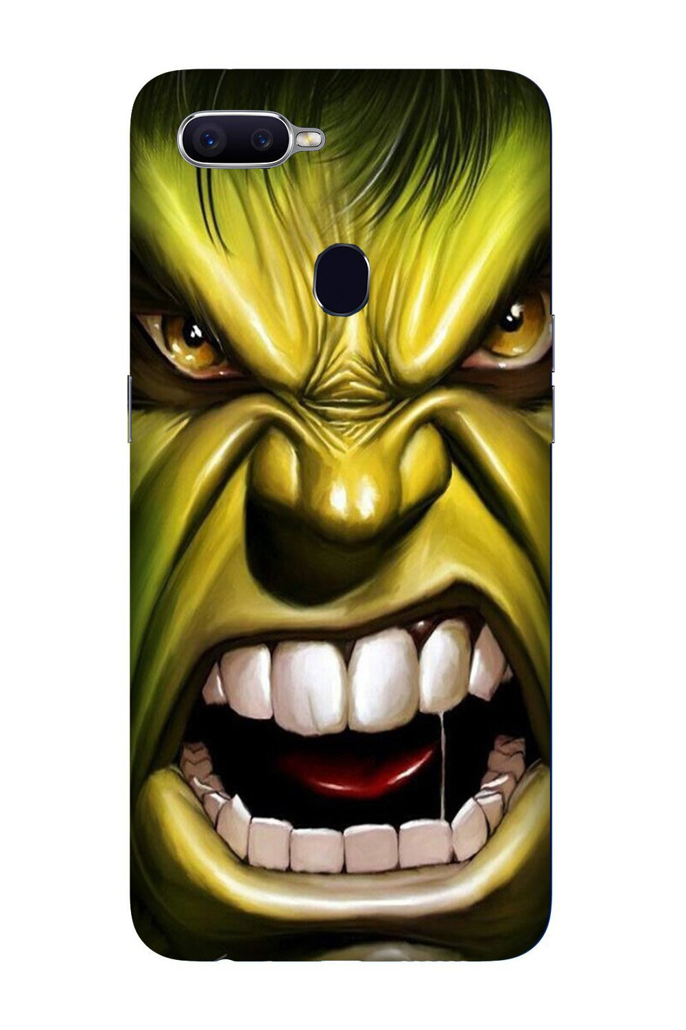 Hulk Superhero Case for Oppo F9 Pro  (Design - 121)