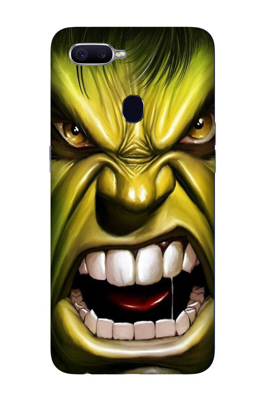 Hulk Superhero Case for Oppo A12  (Design - 121)
