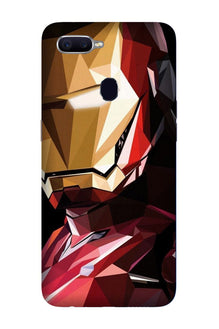 Iron Man Superhero Mobile Back Case for Oppo A12  (Design - 122)