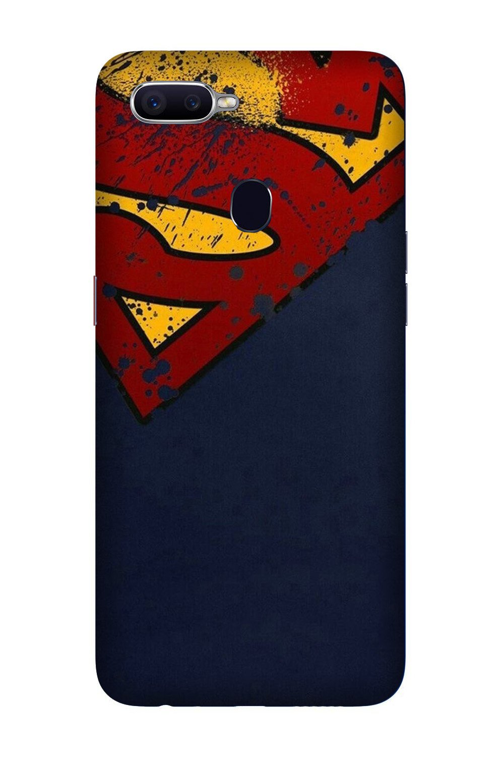 Superman Superhero Case for Oppo A5s(Design - 125)