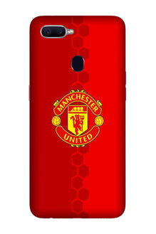 Manchester United Mobile Back Case for Oppo A12  (Design - 157)
