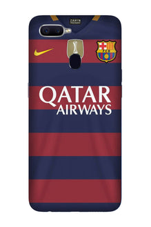 Qatar Airways Mobile Back Case for Oppo A12  (Design - 160)