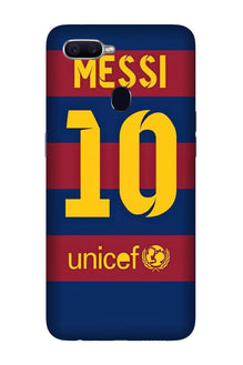 Messi Mobile Back Case for Oppo A12  (Design - 172)