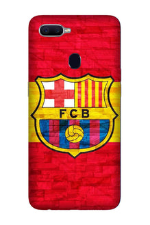 FCB Football Mobile Back Case for Oppo A12  (Design - 174)