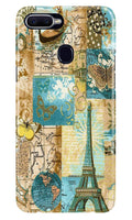 Travel Eiffel Tower Case for Vivo Y83 (Design No. 206)
