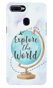 Explore the World Mobile Back Case for Oppo A12 (Design - 207)
