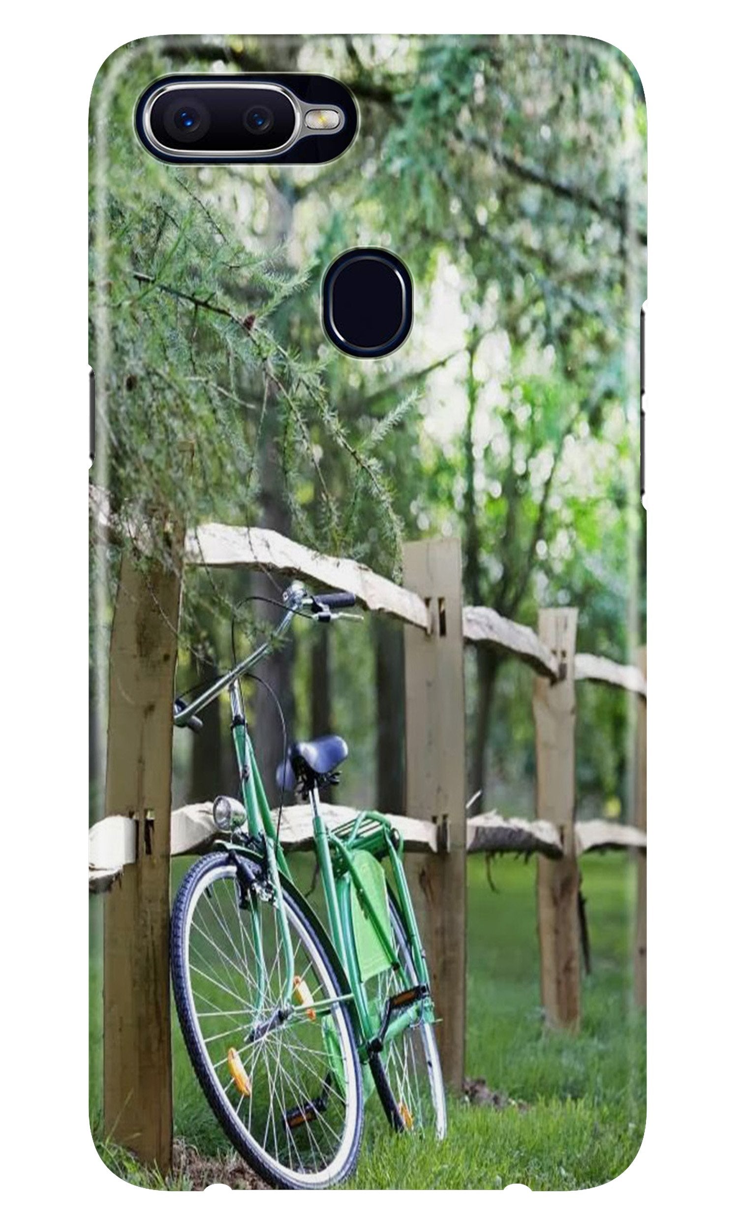 Bicycle Case for Oppo A7 (Design No. 208)