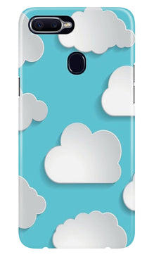 Clouds Mobile Back Case for Oppo A12 (Design - 210)