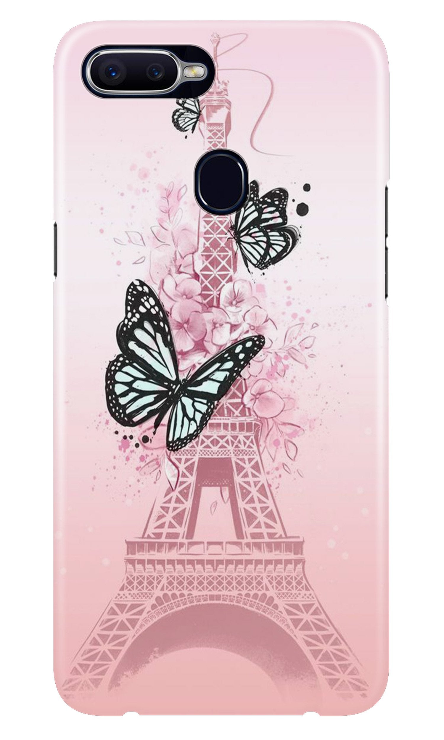 Eiffel Tower Case for Oppo A12 (Design No. 211)